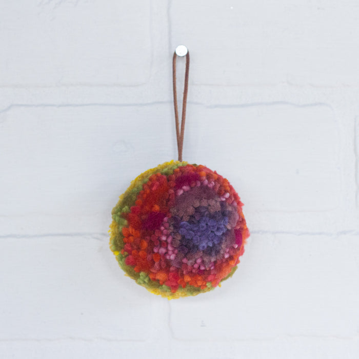 Mini Puff Ornament | Rainbow 4