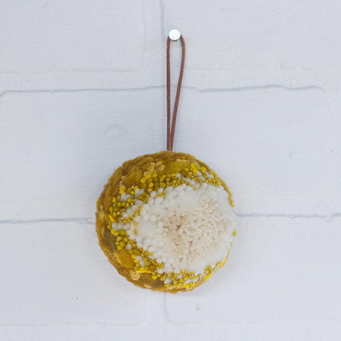 Mini Puff Ornament | Yellow 1