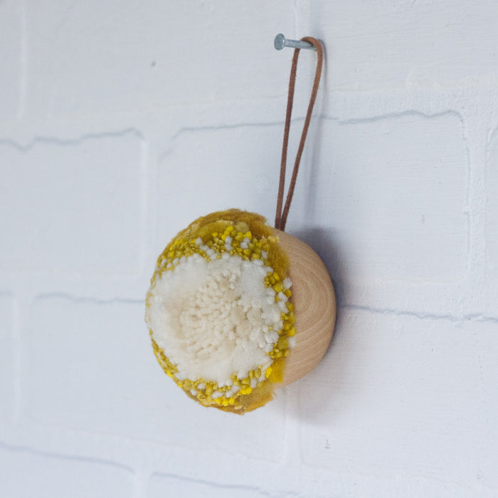 Mini Puff Ornament | Yellow 1