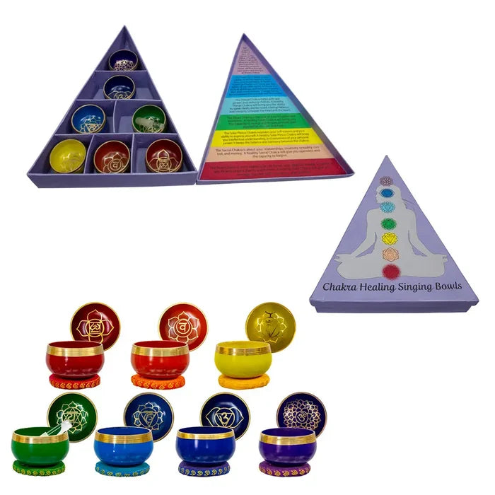 Mini Singing Bowl Set Box