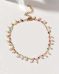 Multistone & Pearl Anklet