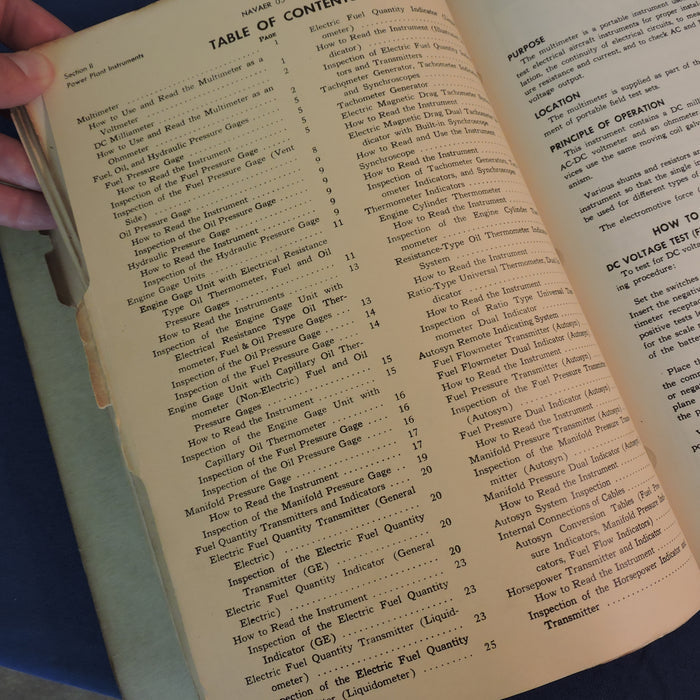 Naval Aircraft Instrument Handbook, NAVAER 05-1-568, 1944