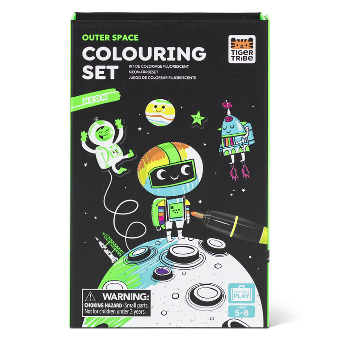 Neon Coloring Set -Outer Space