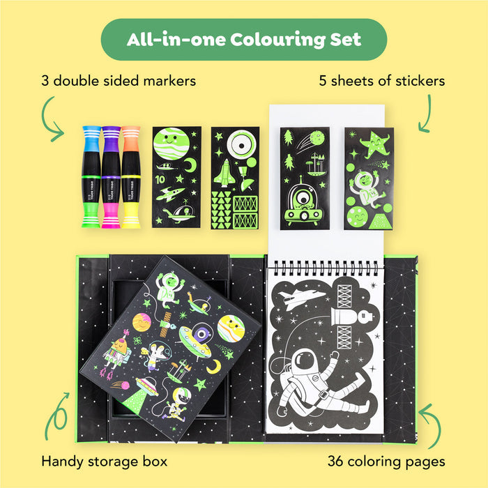 Neon Coloring Set -Outer Space