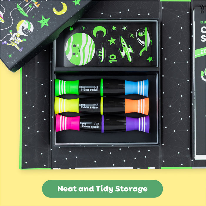 Neon Coloring Set -Outer Space