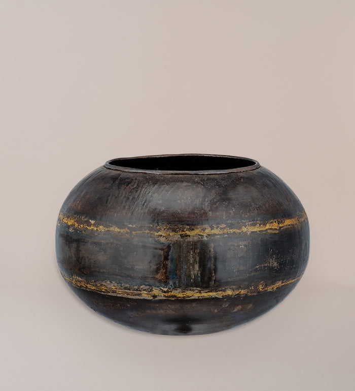 Nkuku Iron Globe Planter