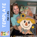 Not So Scary Scarecrow Template