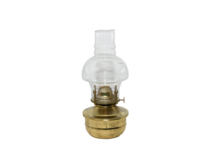Oil Lantern-White Glass
