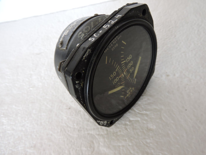 Oil Pressure, Dual, Supercharger Sump, Bendix Magnesyn, C-121 Lockheed Constellation