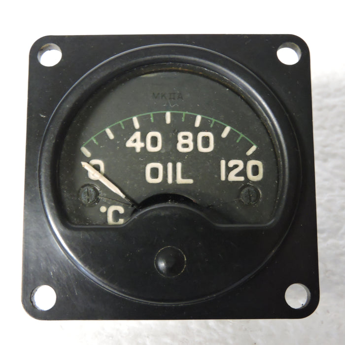 Oil Temperature Indicator, 0-120deg C, Mk IIA, 6A/1479 RAF Air Ministry