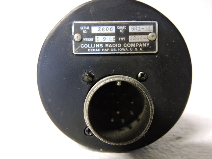 Omni-Bearing Selector 336A-2 for Collins Radio VOR-102 Nav System DC-7