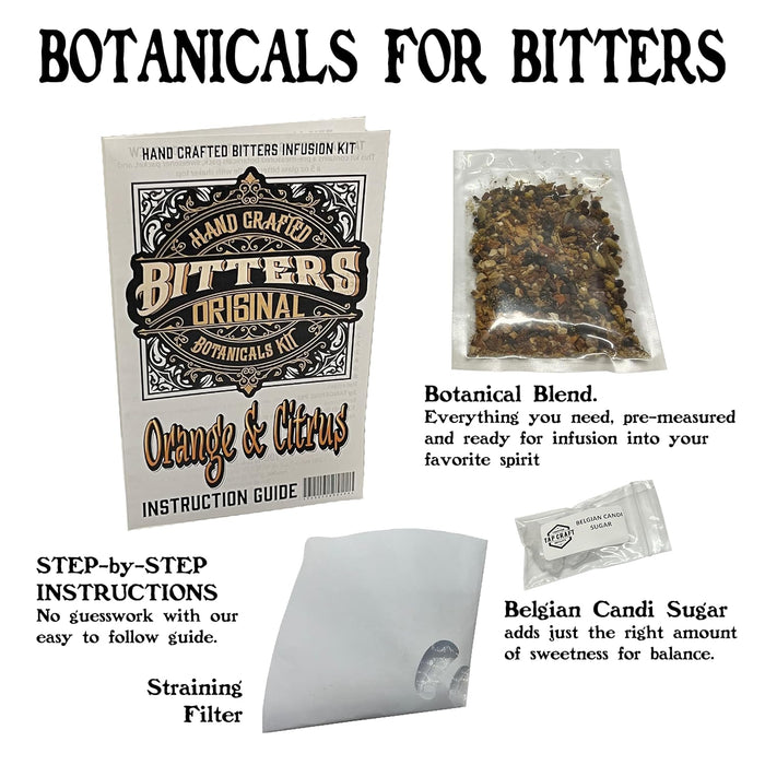 Orange & Citrus Bitters Botanical Blend