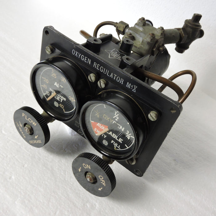 Oxygen Master Regulator Mark X, British RAF, 106D/24
