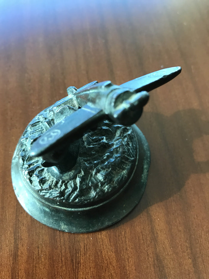 P-26 Peashooter Aircraft Bronze Statue, Seattle Souvenir
