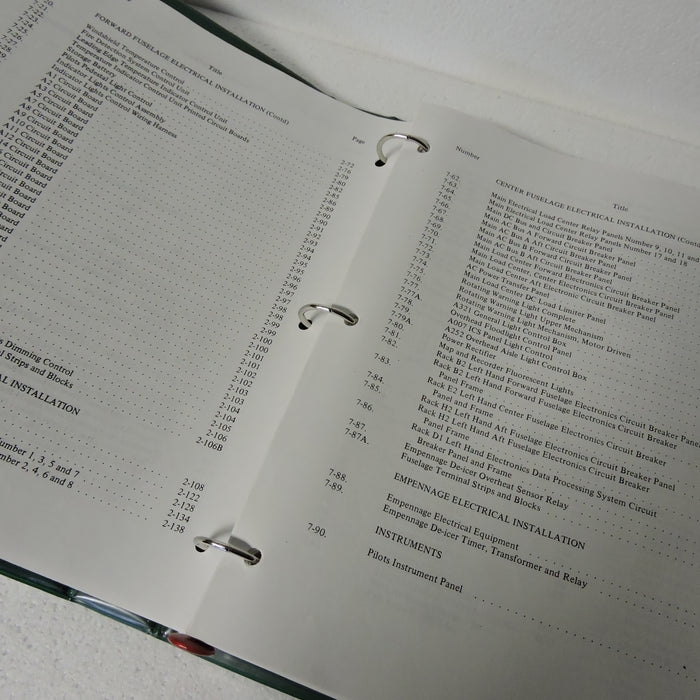 P-3C Orion Electrical and Instrument Systems Parts Manual 1974