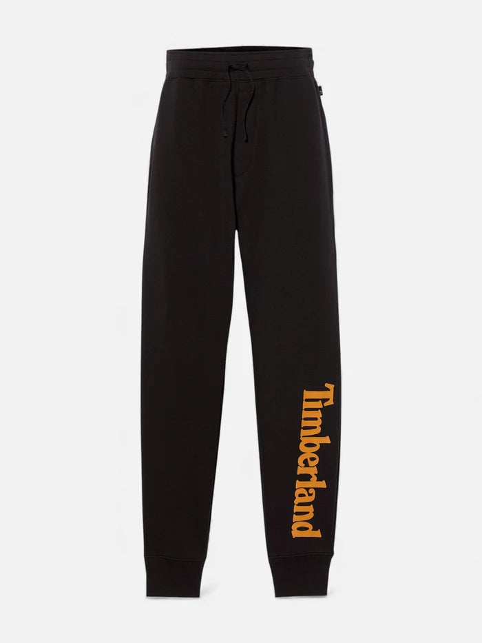 Pantalon Timberland Wordmark Logo Brushback Negro