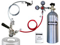 Party Beer Dispenser Keg Tap Kit with 5 LB Co2 Tank