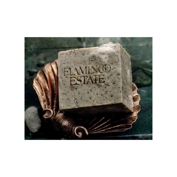 Peppermint Juniper Berry Exfoliating Bar Soap Brick