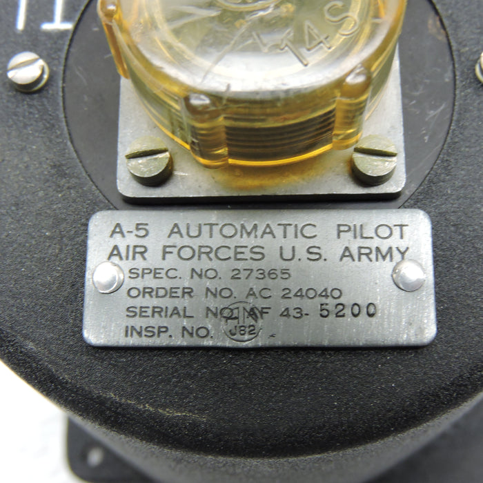 Pilot Director Indicator for Sperry A-5 Automatic Pilot