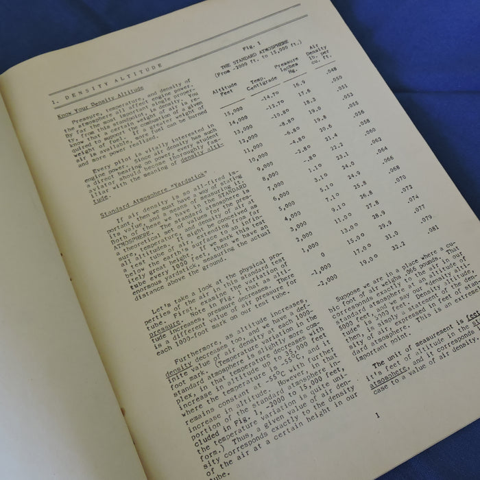 Power Considerations, Naval Air Training Command, Oct 1945