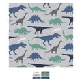 Print Toddler Blanket Dove Dino Museum
