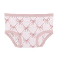 Print Training Pants Shrinking Violet Bow Lattice