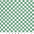 Priscilla's Pretty Plaids 9300-68 Green and White Buffalo Check