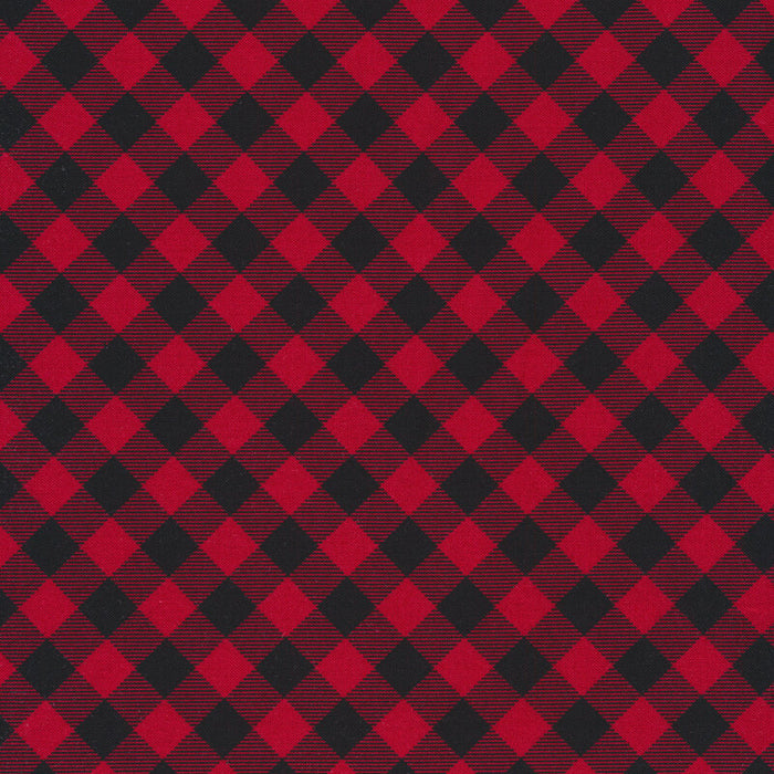 Priscilla's Pretty Plaids 9300-89  Red and Black Buffalo Check