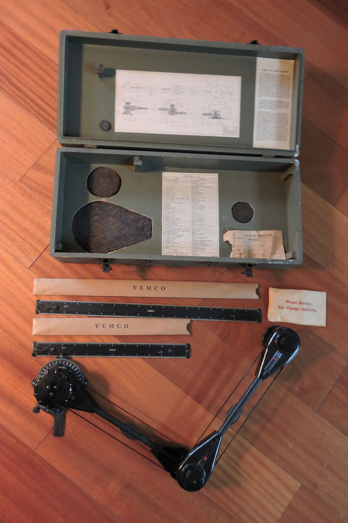 Protractor, Aircraft Navigation Plotter, US Naval Observatory