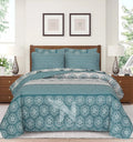 Quilted Comforter Set 6 Pcs Design 875 - Nishat Creative Store