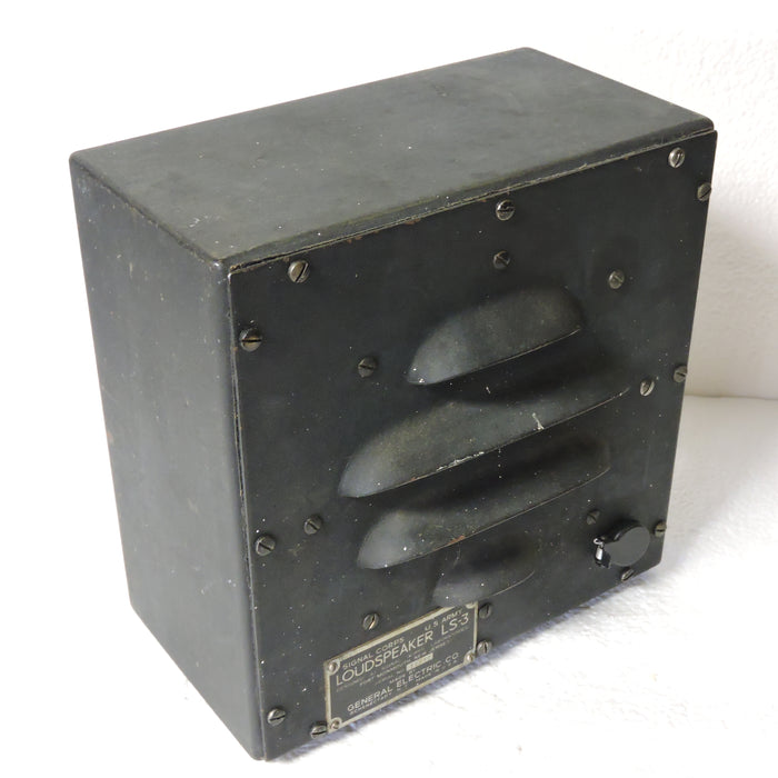 Radio Loudspeaker LS-3, Signal Corps US Army