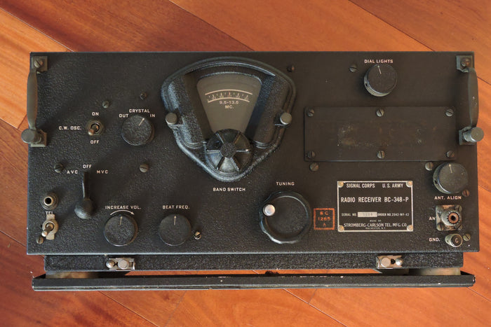 Radio Receiver BC-348-P Signal Corps US Army