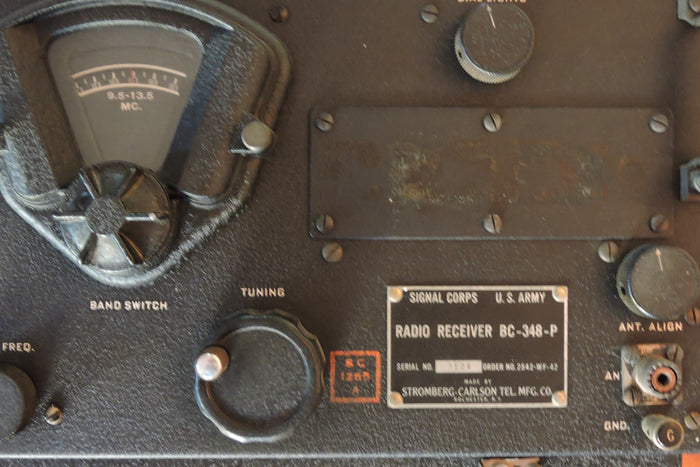 Radio Receiver BC-348-P Signal Corps US Army
