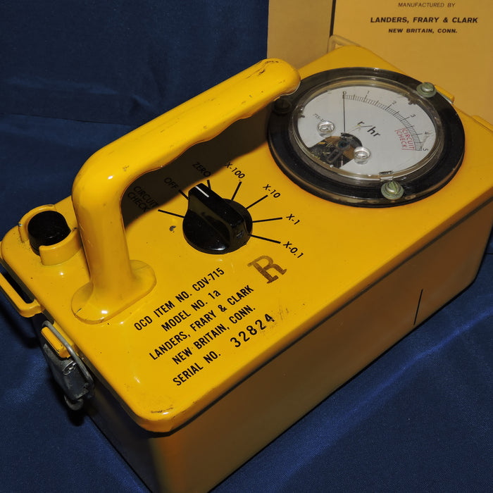 Radiological Survey Meter (Geiger Counter) CDV-715 Model 1A