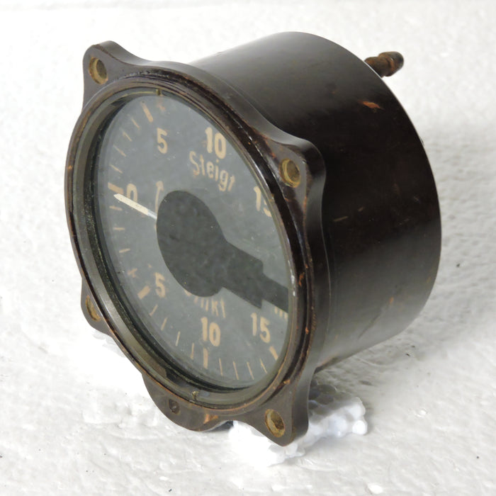Rate of Climb / Vertical Speed Indicator, 15 M/S, Luftwaffe Variometer Fl.22386