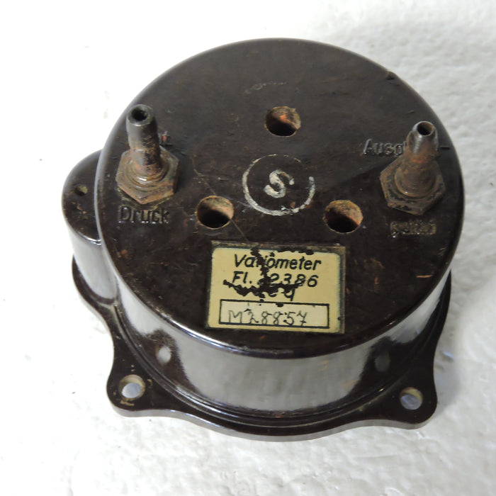 Rate of Climb / Vertical Speed Indicator, 15 M/S, Luftwaffe Variometer Fl.22386