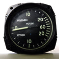 Rate of Climb / Vertical Speed Indicator, USSR 60 meters/second