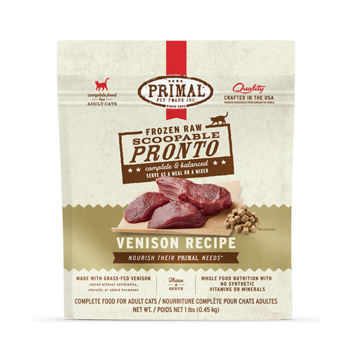 Raw Venison for Cats