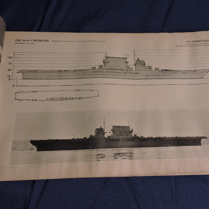 Recognition Manual, Naval Vessels, FM 30-50, 1943