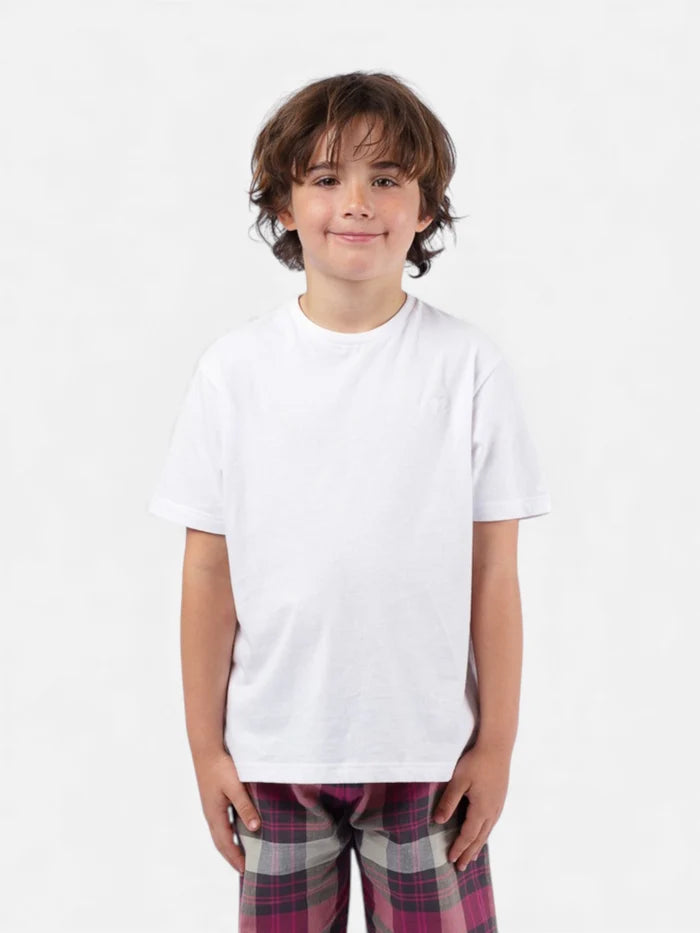 Remera Elepants Niño Smith Blanco