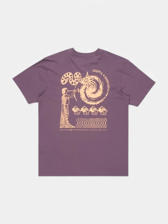Remera Quiksilver Cosmic Vibrations Violeta