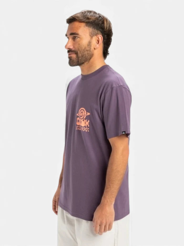 Remera Quiksilver Cosmic Vibrations Violeta