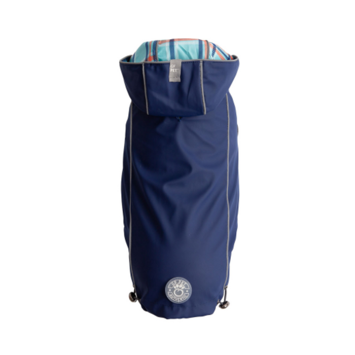 Reversible Raincoat Navy