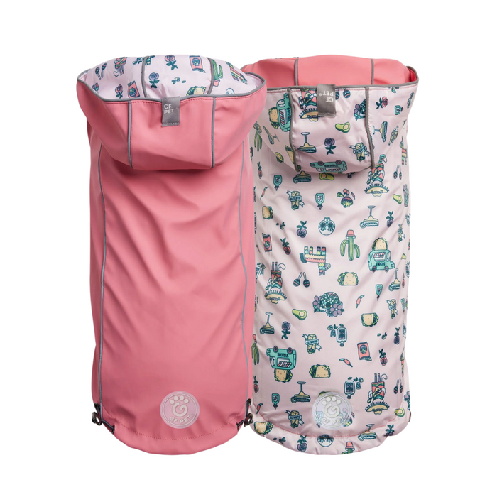 Reversible Raincoat Pink
