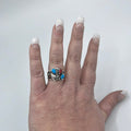 Ring Turquoise & Red SRC166