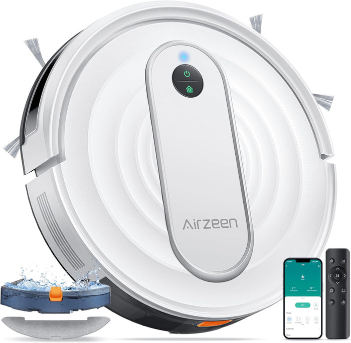 Robot Vacuum and Mop - 4000Pa Powerful Suction