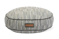 Round Pet Bed in Muttly Merle