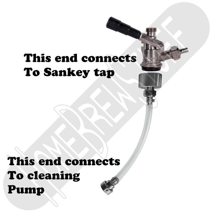 Sanke Cleaning Assembly for Draft Beer Line
