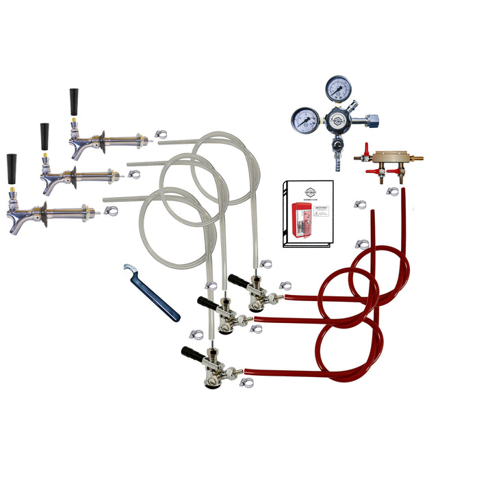 3 Tap / 1 Valve / Without Tank