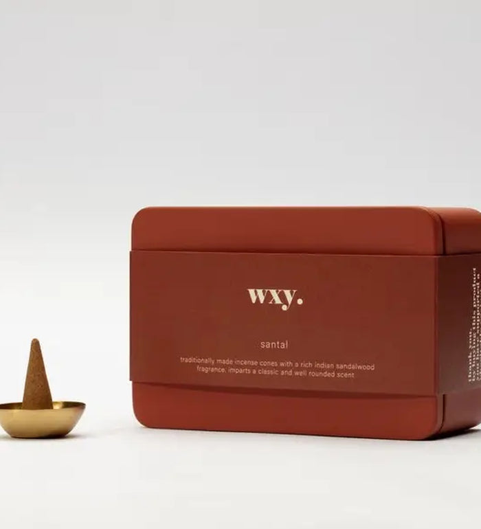Santal Incense Cone Box